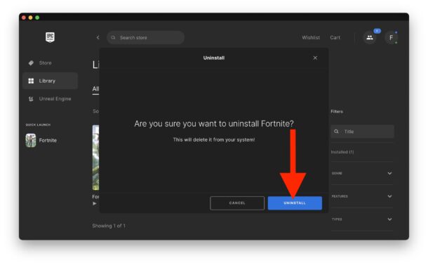 So entfernen und deinstallieren Sie Fortnite auf dem Mac