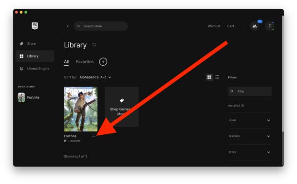 So deinstallieren Sie Fortnite auf dem Mac