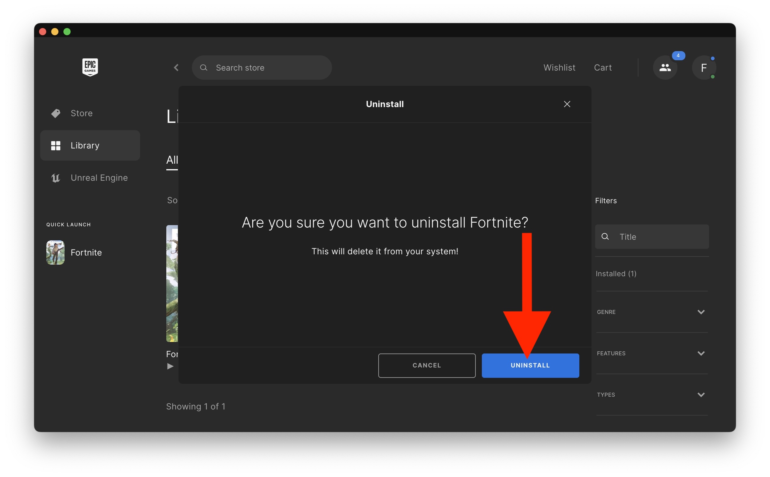 So deinstallieren Sie Fortnite ordnungsgemäß auf dem Mac, um 100 GB Speicherplatz freizugeben