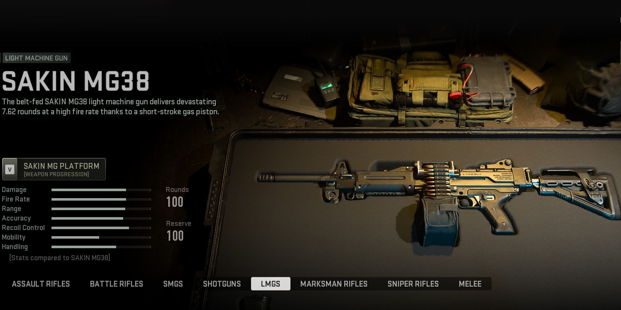 SAKIN MG38 Call of Duty Modern Warfare 2 COD MW2 Screenshot