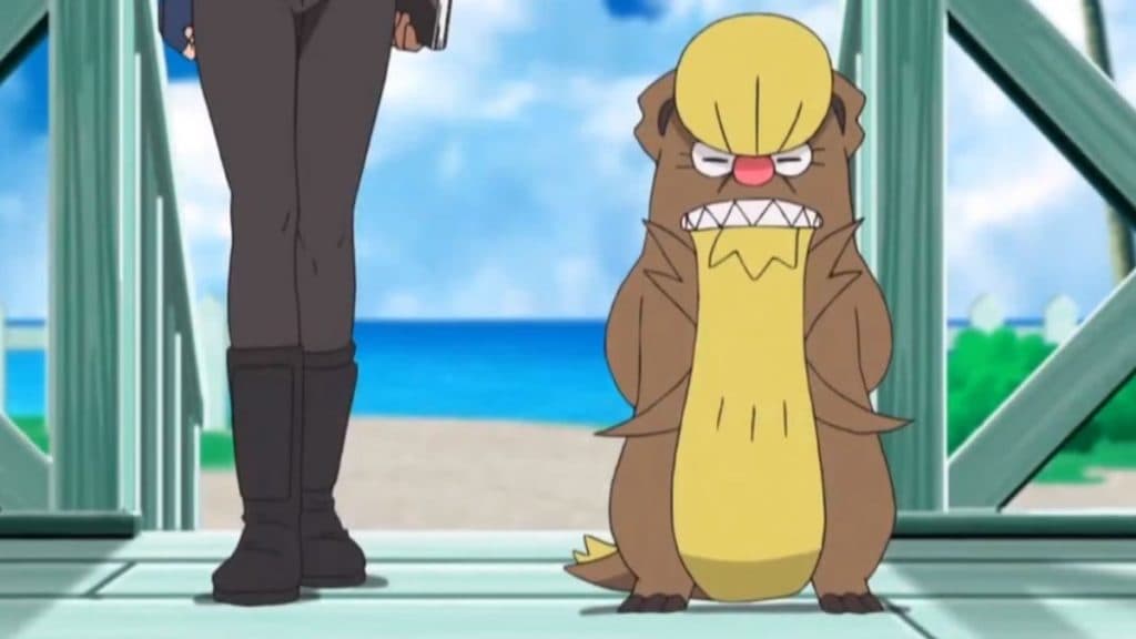 Pokemon Go Gumshoos im Anime