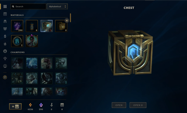 Hextech-Truhen League of Legends