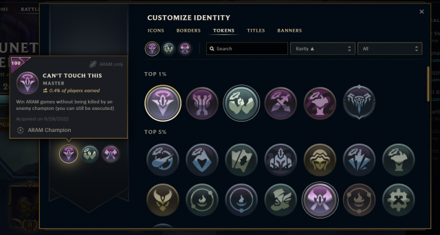 Herausforderungen League of Legends