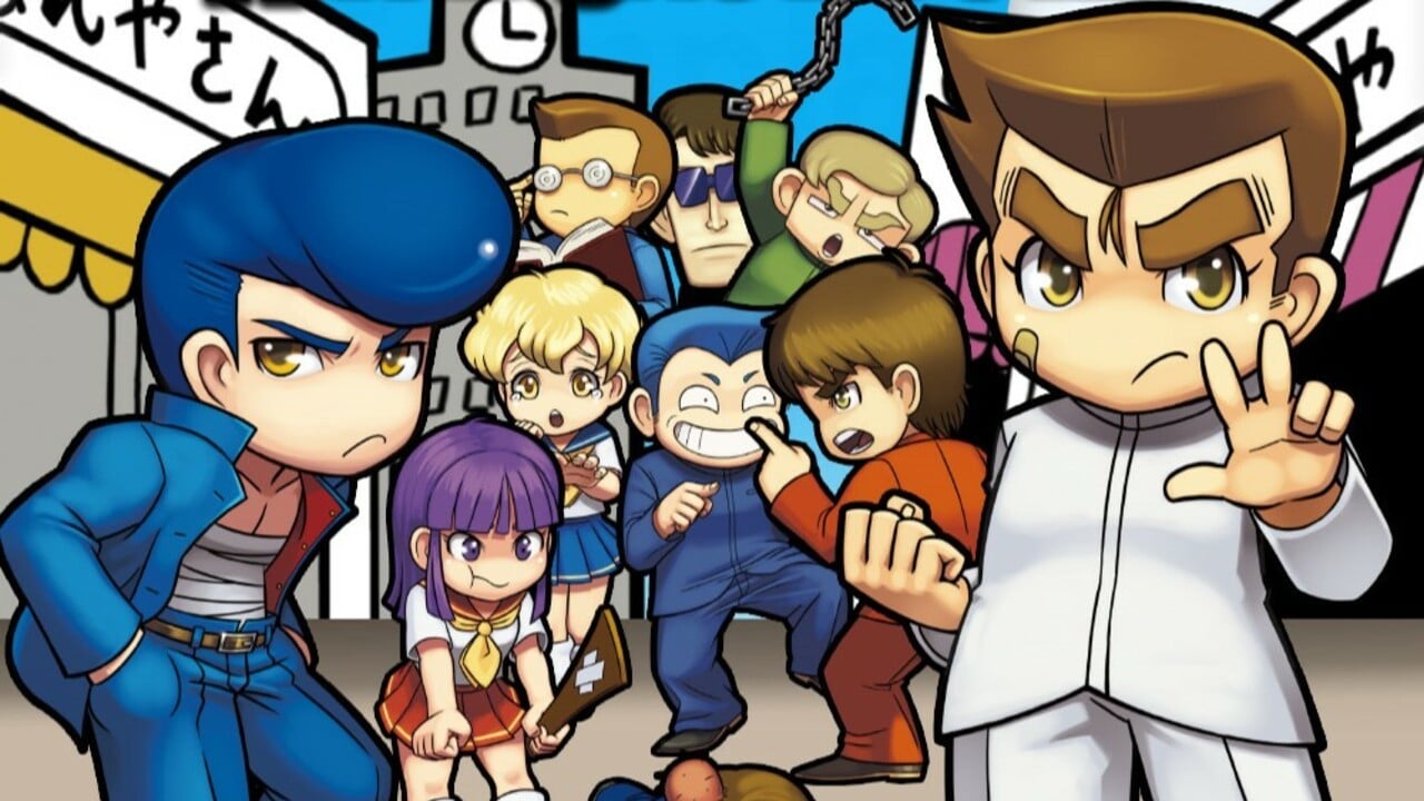 3DS Beat 'Em Up River City: Rival Showdown erscheint diesen Oktober für Switch
