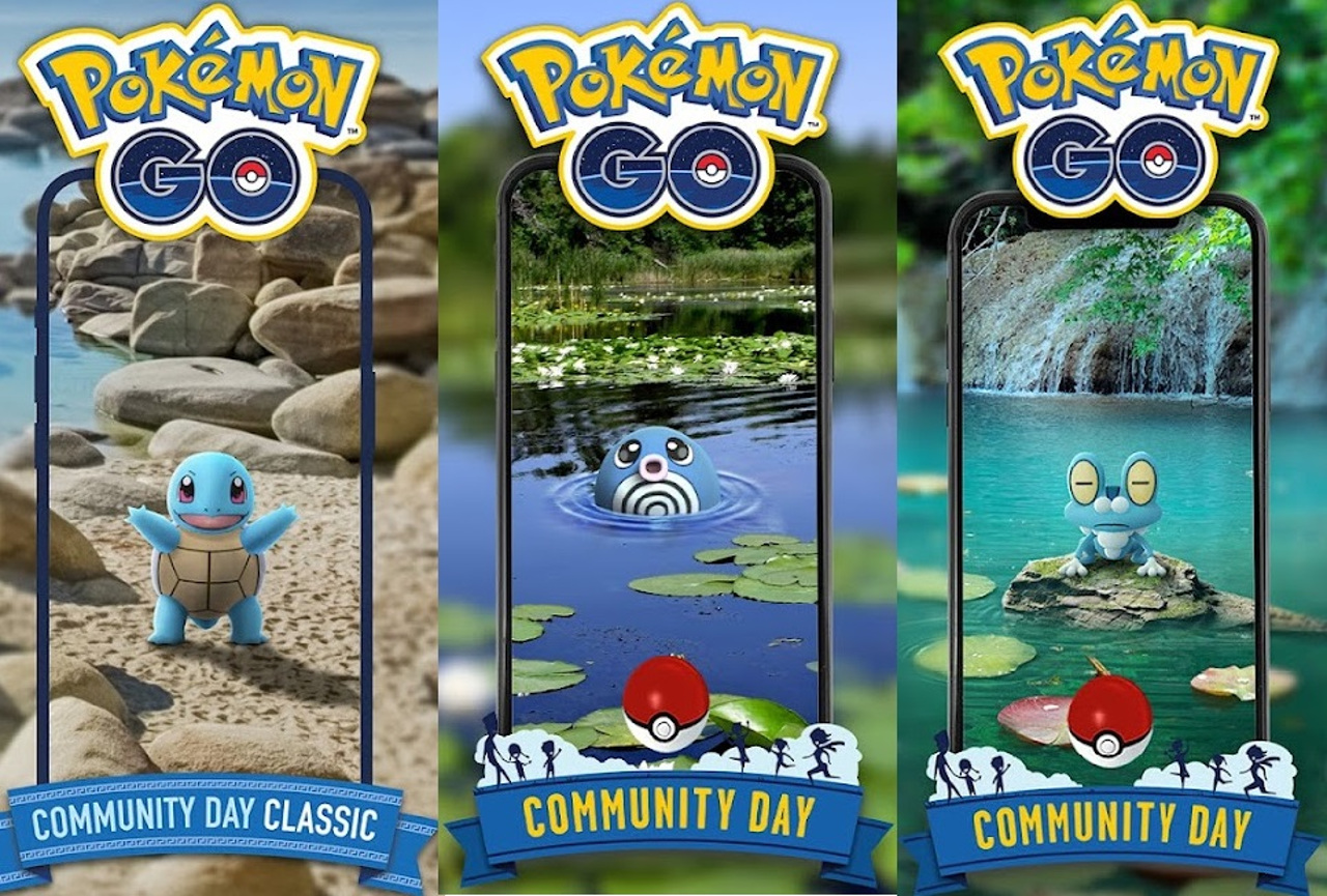 In den letzten drei Community Days von Pokemon Go handelt es sich ausschließlich um Wasser-Pokémon