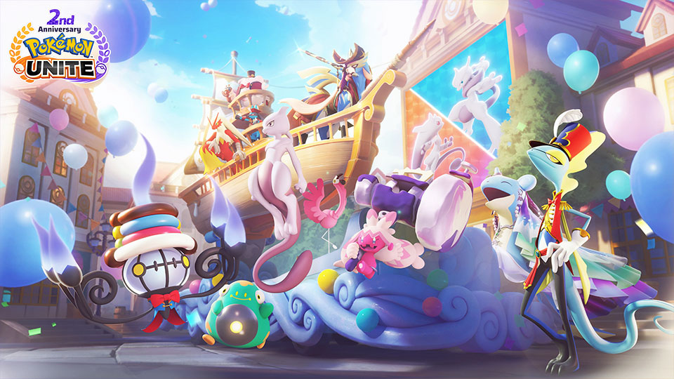 Mewtwo nimmt zum 2. Jubiläum an Pokémon UNITE teil