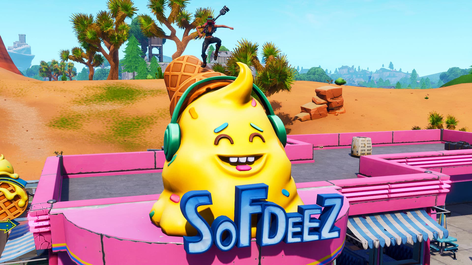 Standort der Fortnite-Eistüten