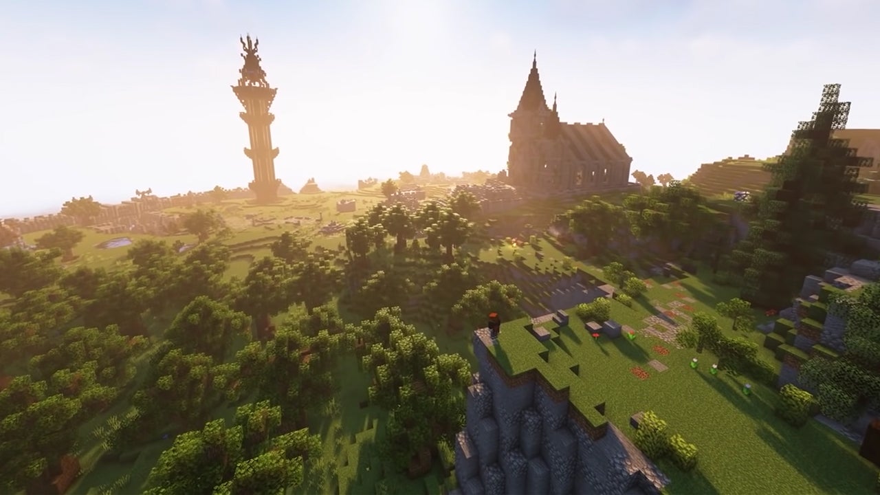 Wie ein Spieler den gesamten Breath of the Wild in Minecraft aufbaut