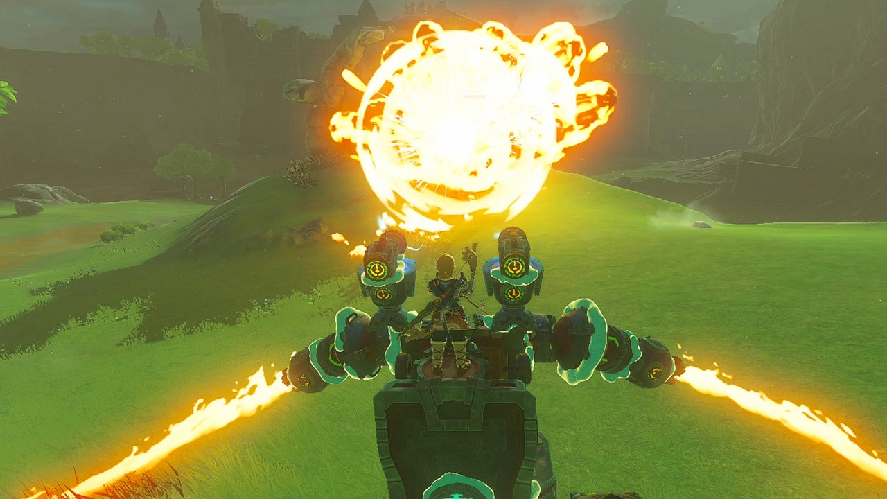 Wie man in The Legend of Zelda: Tears of the Kingdom einen Mecha baut