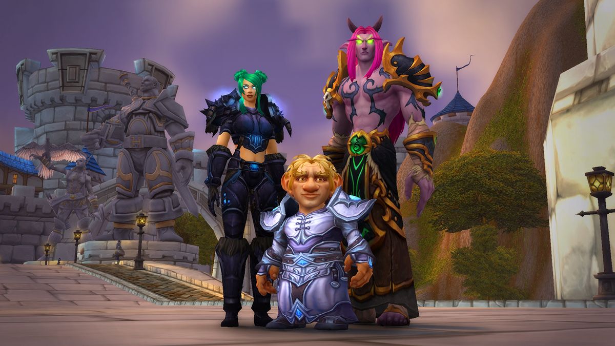 Willkommen zurück bei World of Warcraft – Ausrüstungsaktualisierungsfunktion für vergessene Charaktere