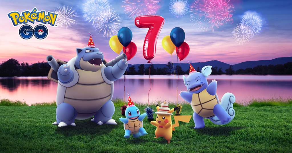 „Pokemon Go“ feiert sein 7-jähriges Jubiläum mit einer ausgelassenen Feier