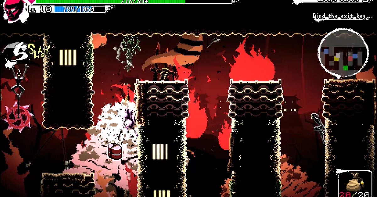 „Ultrafast Roguelite“ Ninja or Die: Shadow of the Sun erscheint nächsten Monat