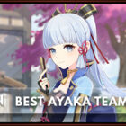 Die beste Teamzusammensetzung für Kamisato Ayaka in Genshin Impact. Creo Gaming