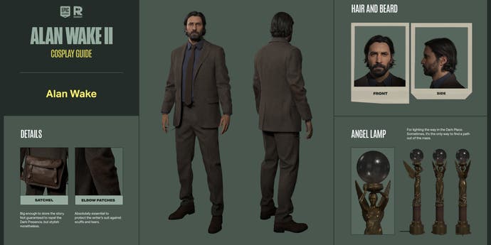 Cosplay-Guide für Alan Wake aus Alan Wake 2