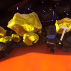 So finden und schneiden Sie rohen Bernstein im Lego Fortnite-Spiel Creo Gaming