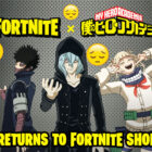 My Hero Academia: Enttäuschende Rückkehr der Fortnite x MHA-Skins Creo Gaming