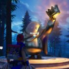 Fortnite Fall Guys event bean idol statue