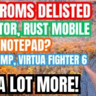 Sega entfernt den Kauf von ROMs, Virtua Fighter 6 und GTA 6-Datum bestätigt! Creo Gaming