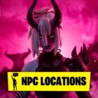 Die Standorte aller NPCs in Fortnite Kapitel 6, Staffel 1 Creo Gaming