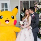Ein Paar feiert seine Hochzeit beim Pokémon Go Fest Creo Gaming