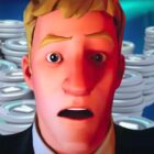 Fortnite: Neues Update führt ein kostenpflichtiges Spielsystem ein und die Bewertungen häufen sich. Jonesy looking shocked in front of V-Bucks