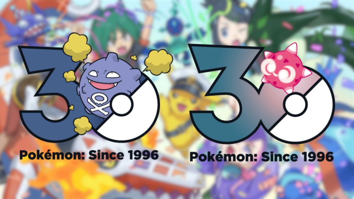 Pokemon 30th Anniversary Logo campaign
