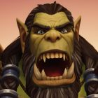 Blizzard klagt: Privater World of Warcraft-Server geschlossen, Spieler wütend. An orc from World of Warcraft roars at the screen