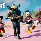 Disney und Epic schließen sich zusammen: Ein Shooter im Fortnite-Universum ist in Arbeit, und die Erwartungen sind hoch. Fortnite and Disney characters running