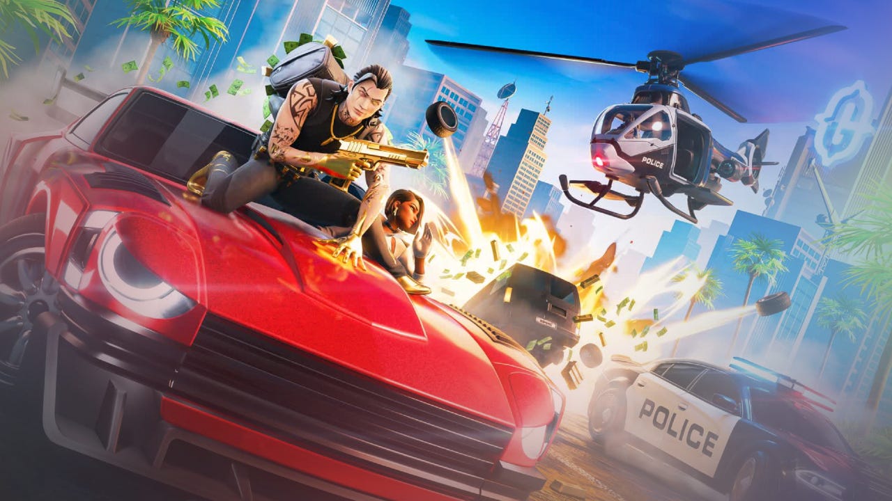 GTA Streamer Launches Cash Heist City Fortnite Map