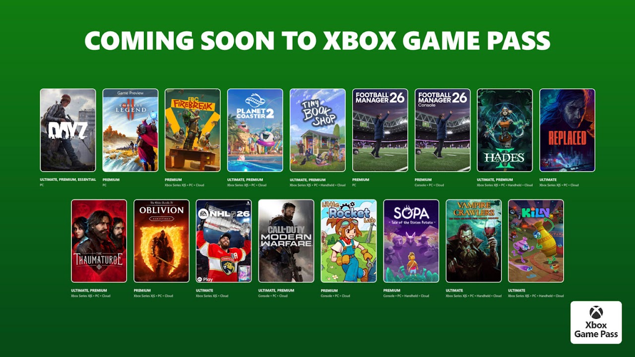 Xbox Game Pass April Update Adds Hades II Call of Duty and Elder Scrolls IV Oblivion Remastered