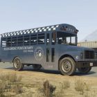 GTA 6: Ein Gefängnis-Mod für GTA 5 erschafft ein Spiel im Spiel, aber zu welchem Preis? A prison bus in GTA 5