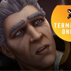 MMOs: Seit wann sind Spieler daran beteiligt und warum? Khadgar from World of Warcraft looks, aged and wounded, up at his savior.