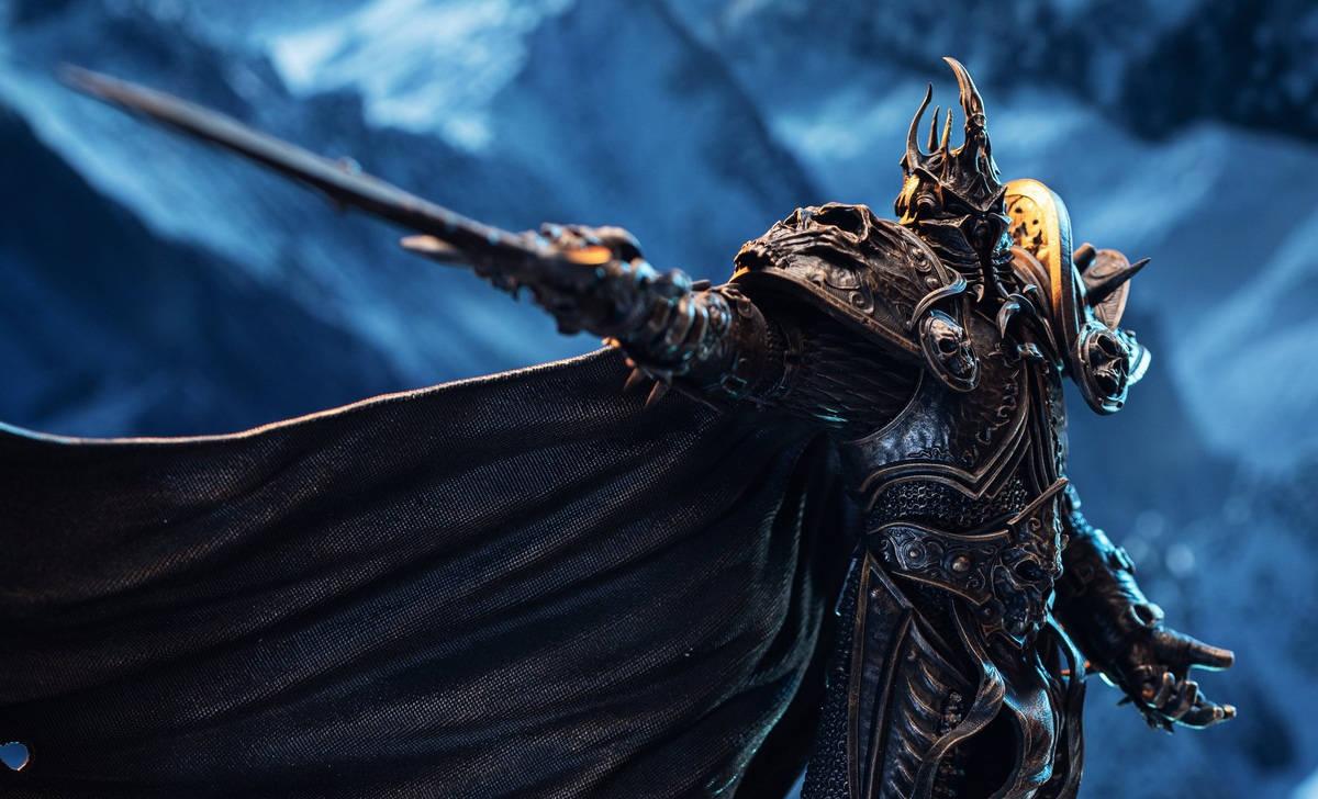 Blizzard Entertainment Unveils New Lich King Statue from World of Warcraft: Encounter with the Lord of the Scourge